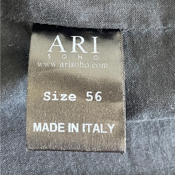 ARI Blake Lightweight Hooded Nappa Leather Jacket in Black - Picture 5 of 8